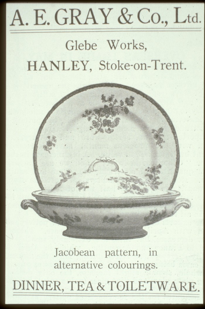 The Pottery Gazette and Glass Trade Review 1919 July p692, Aug p822, Sept p938
