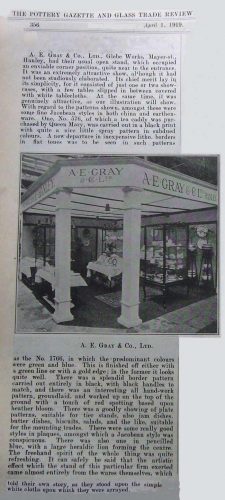 © Pottery Gazette and Glass Trade Review, Lema Publishing Ltd